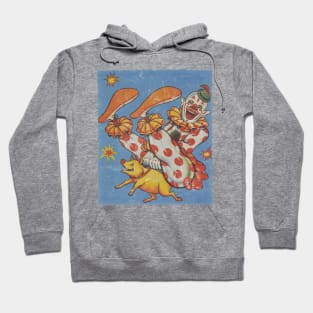 Clown T-Shirt "Dinky Rides a Pig" Hoodie